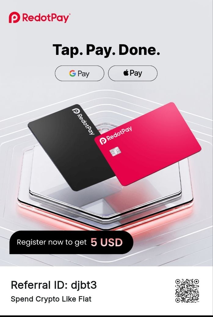 RedotPay - S'inscrire via RedotPay · djbt3